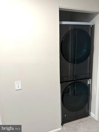 a close view of utility and utility room