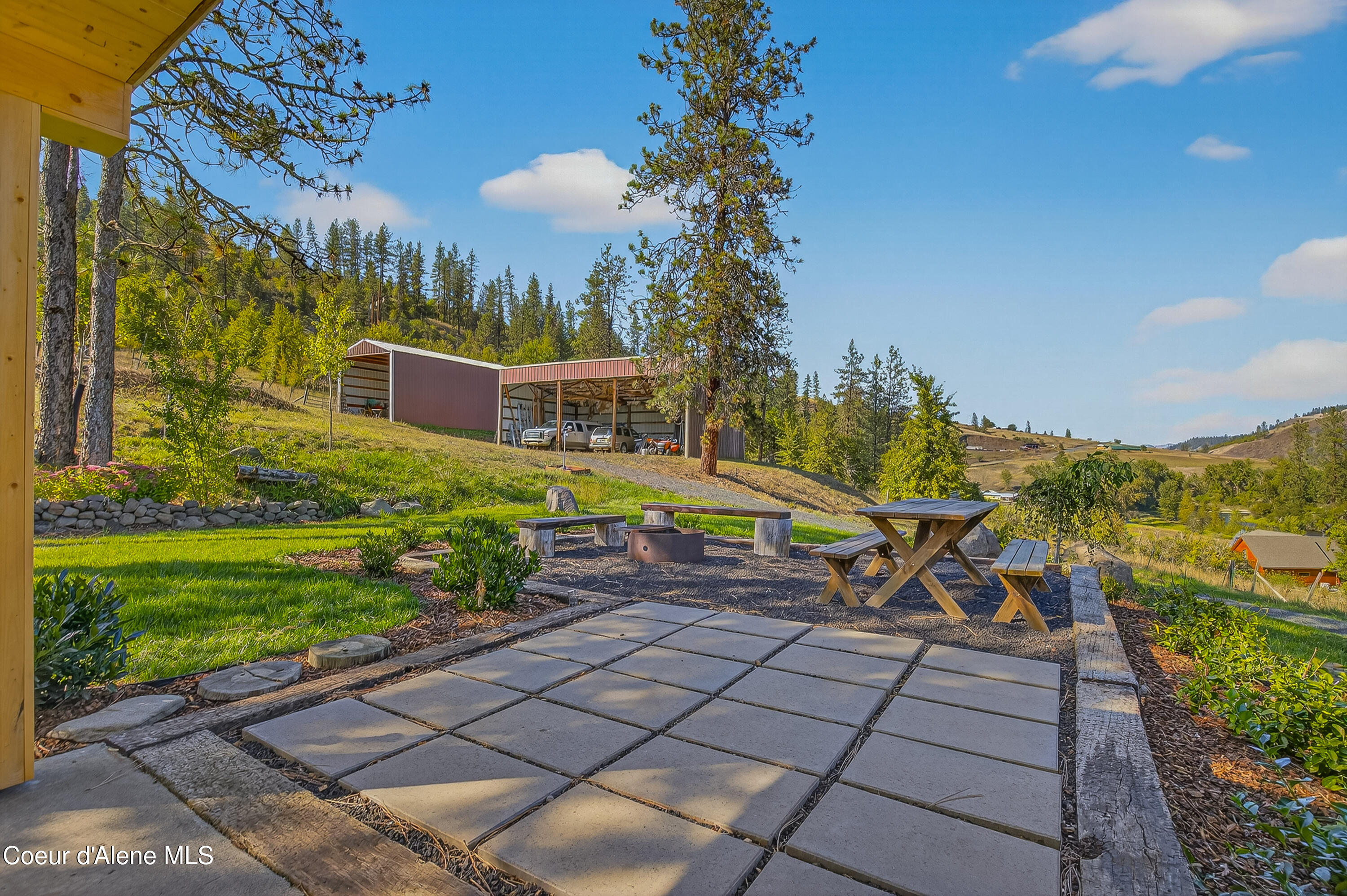 2157 Luke's Gulch Road Stites, ID 83552 - Photo 37 of 48 Outdoor seating and fire area 026_AM3I53