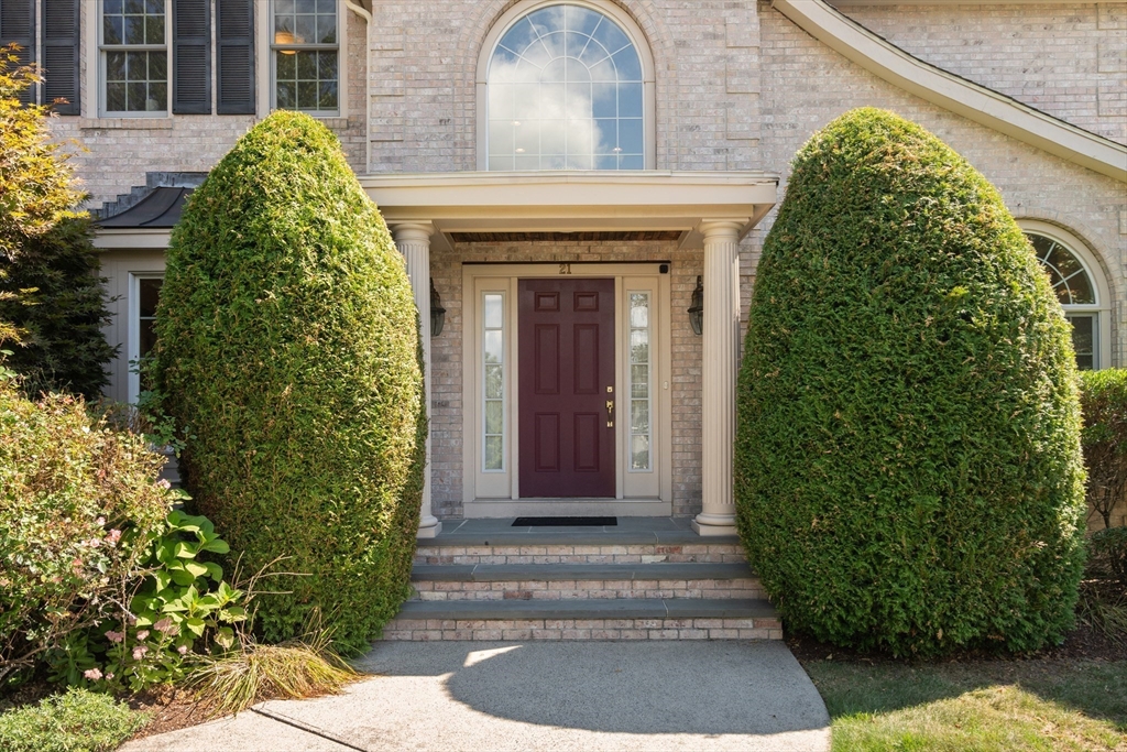 21 Whispering Lane Natick, MA 01760 - Photo 3 of 41 a front view of a house