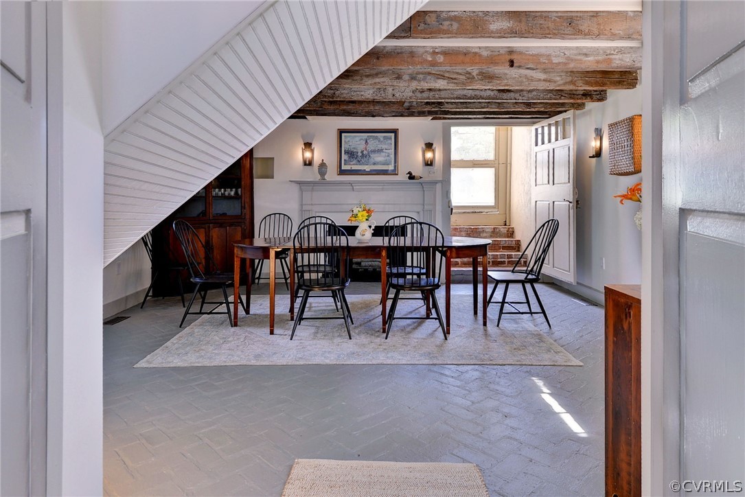 2459 Dunbrooke Road Tappahannock, VA 22560 - Photo 22 of 49 a view of a patio with table and chairs