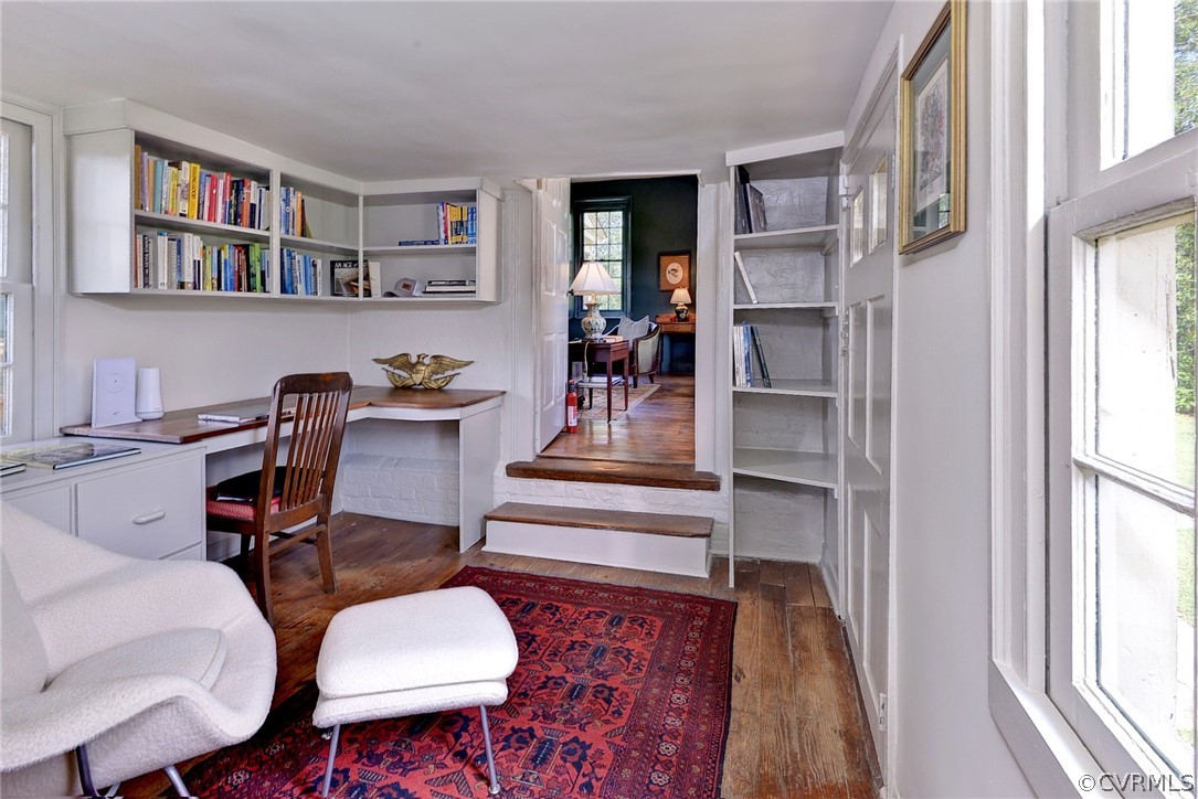 2459 Dunbrooke Road Tappahannock, VA 22560 - Photo 35 of 49 a view of a workspace with furniture and a window