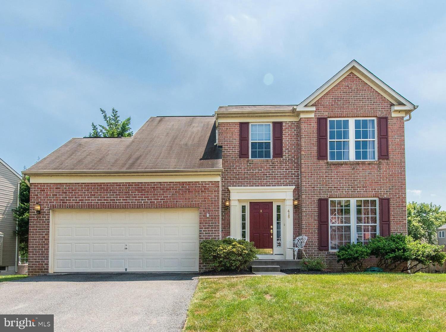 415 Spry Island Road Joppa, MD 21085 - Photo 1 of 49 WOW ! Brickfront Colonial w/Amazing Yard !