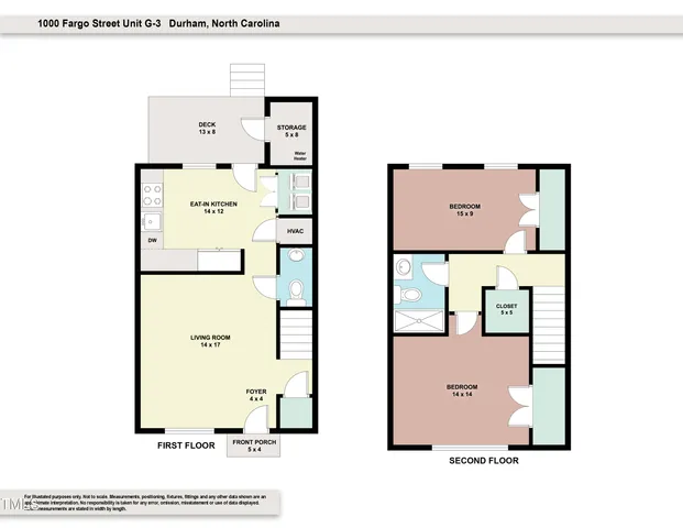 $214,900 | 1000 Fargo Street, Unit G3, Durham, NC 27707