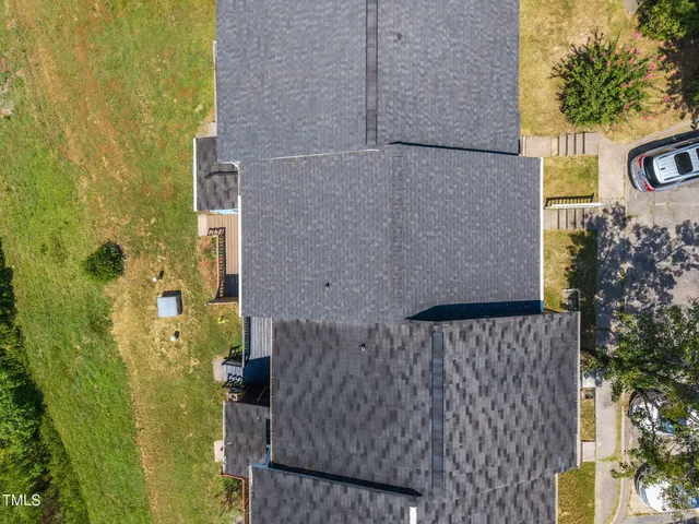 front view of a brick house
