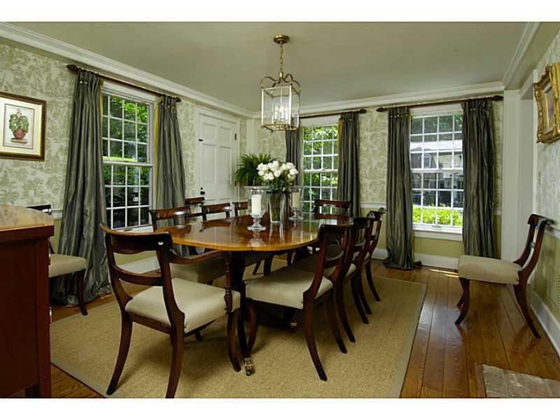 104 Old Stone Bridge Road Cos Cob, CT 06807 - Photo 5 of 12 a view of a dining room with furniture window and outside view