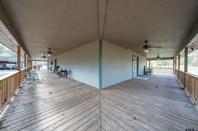 a outdoor living space with furniture