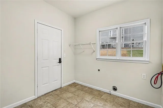 a view of a storage & utility room