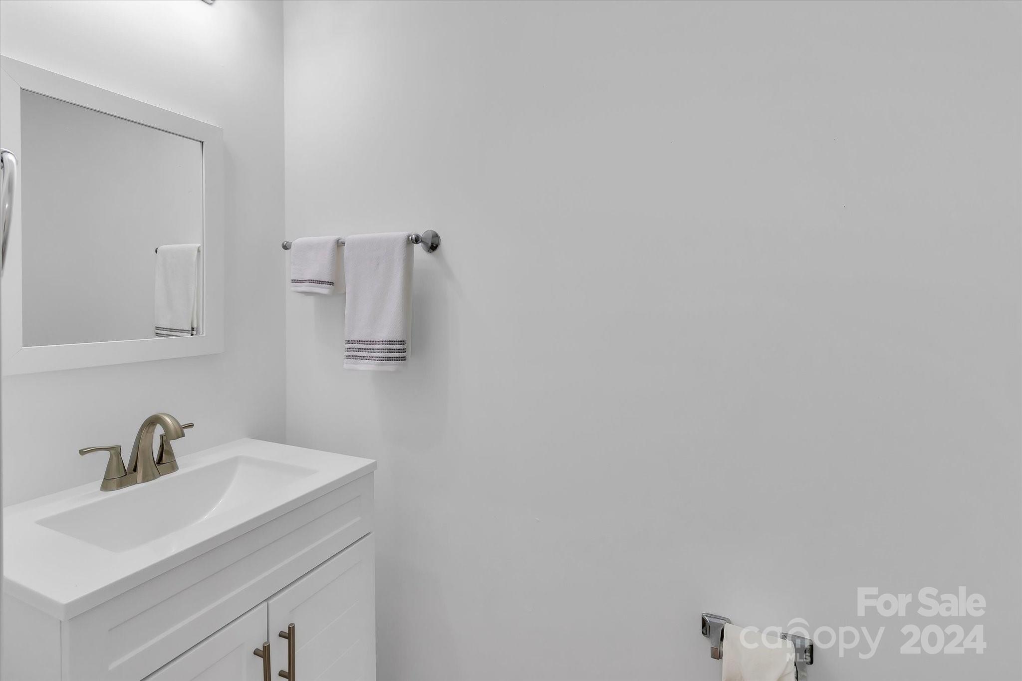 1004 Kipling Court Indian Trail, NC 28079 - Photo 17 of 42 a bathroom with a sink a mirror and vanity