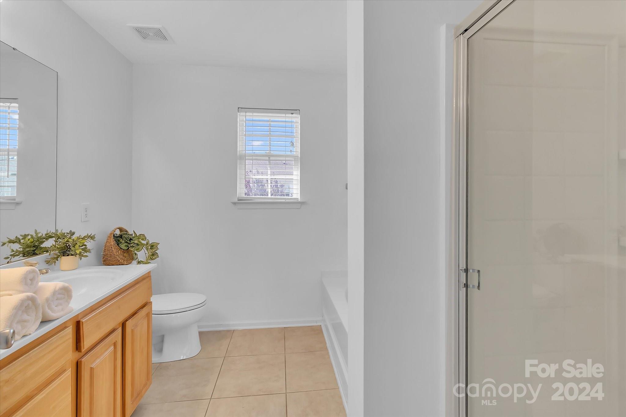 1004 Kipling Court Indian Trail, NC 28079 - Photo 28 of 42 a bathroom with a sink toilet and vanity