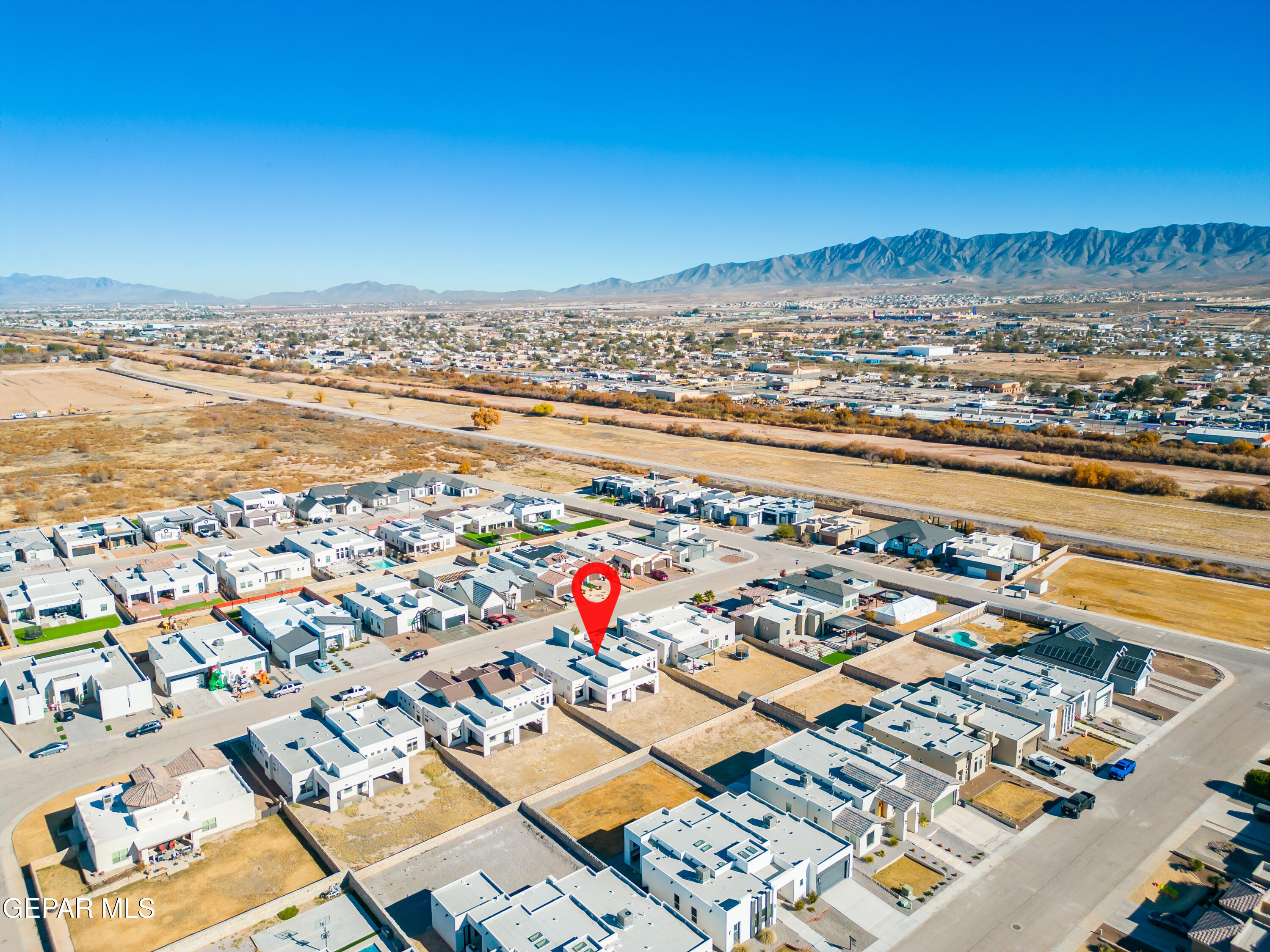 360 Rio De Jazmin Circle El Paso, TX 79932 - Photo 64 of 66 an aerial view of a city