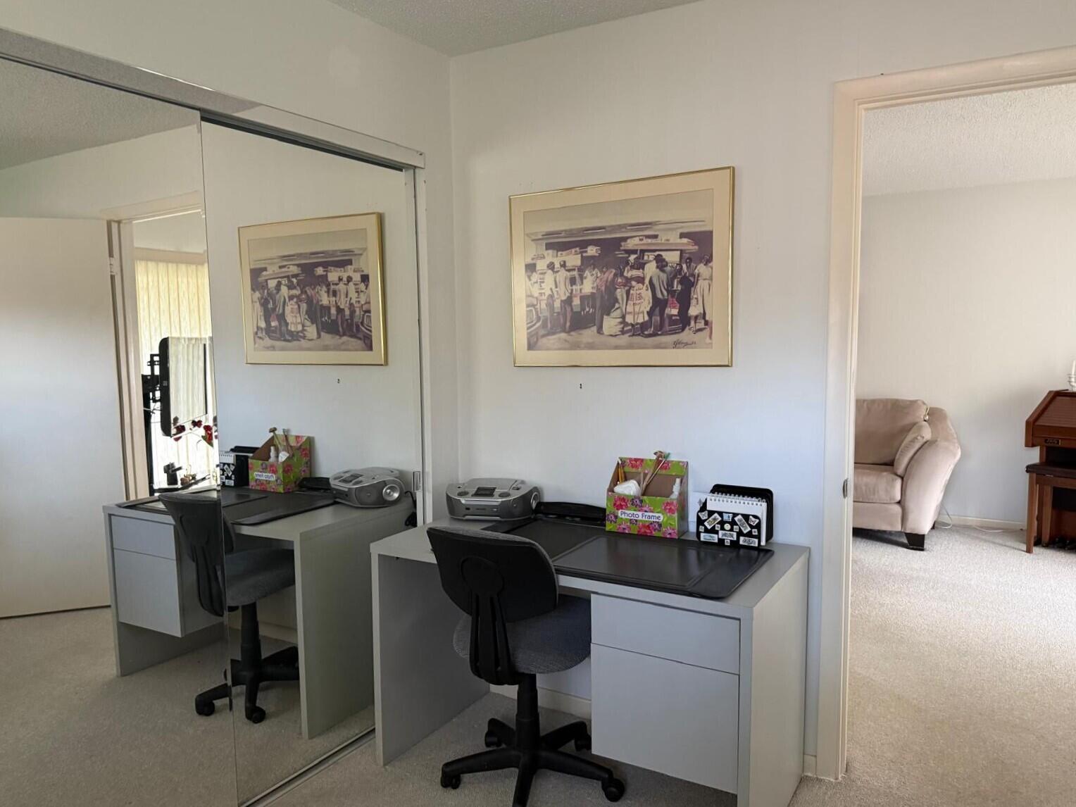 446 Bluebird Lane Delray Beach, FL 33445 - Photo 16 of 16 a view of a workspace with furniture