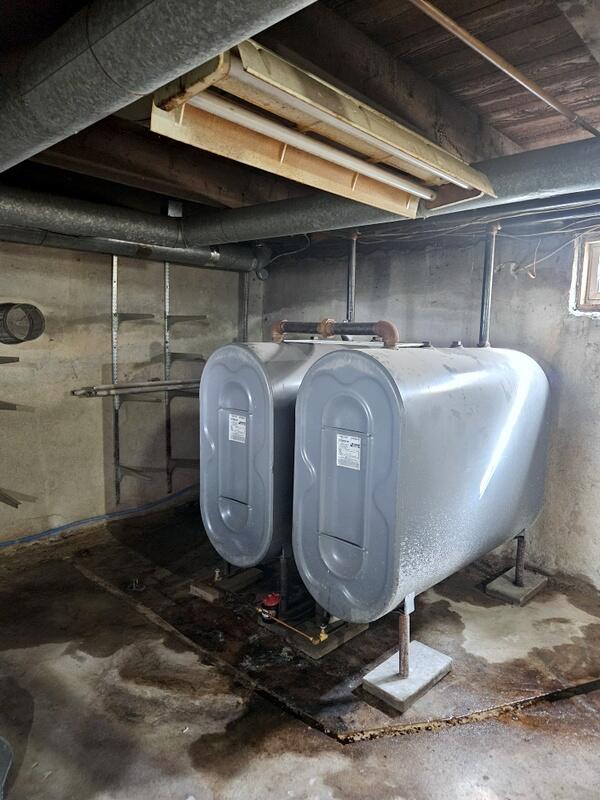 36 Perley Street Lewiston, ME 04240 - Photo 28 of 39 Basement has 2 newer oil tanks