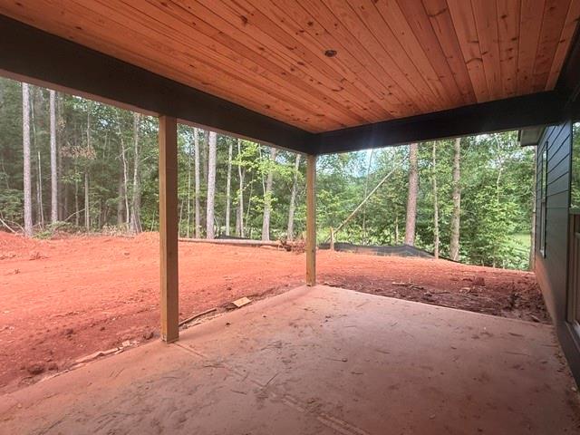 745 Mulberry Rock Road Temple, GA 30179 - Photo 15 of 33 a view of a house with backyard and porch