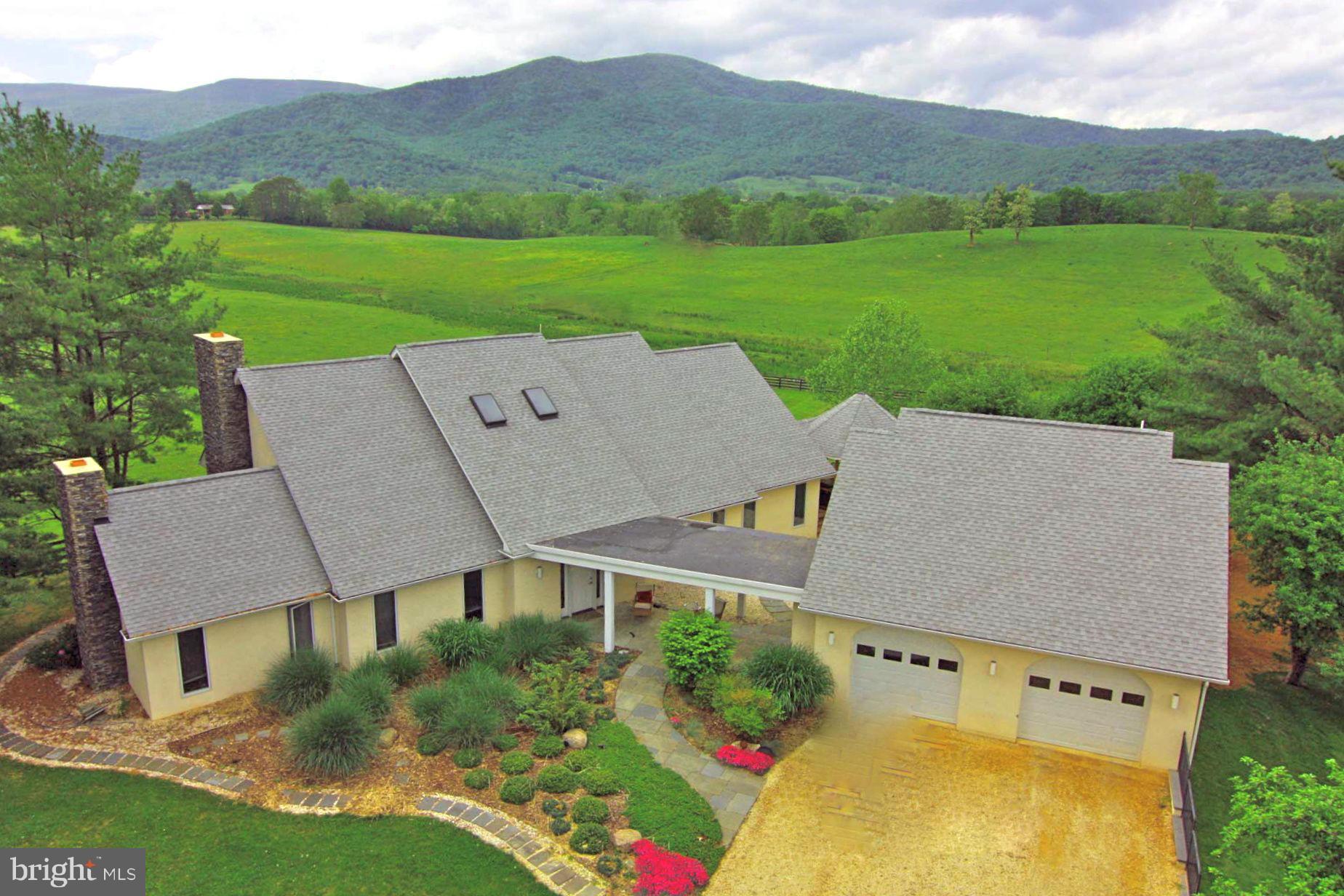 32 Harris Hollow Road Washington, VA 22747 - Photo 1 of 24 View of the open field to the mt view beyond