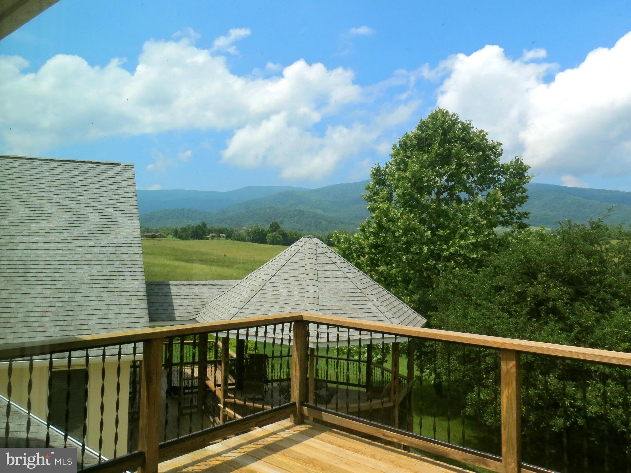 32 Harris Hollow Road Washington, VA 22747 - Photo 22 of 24 View from guest suite deck