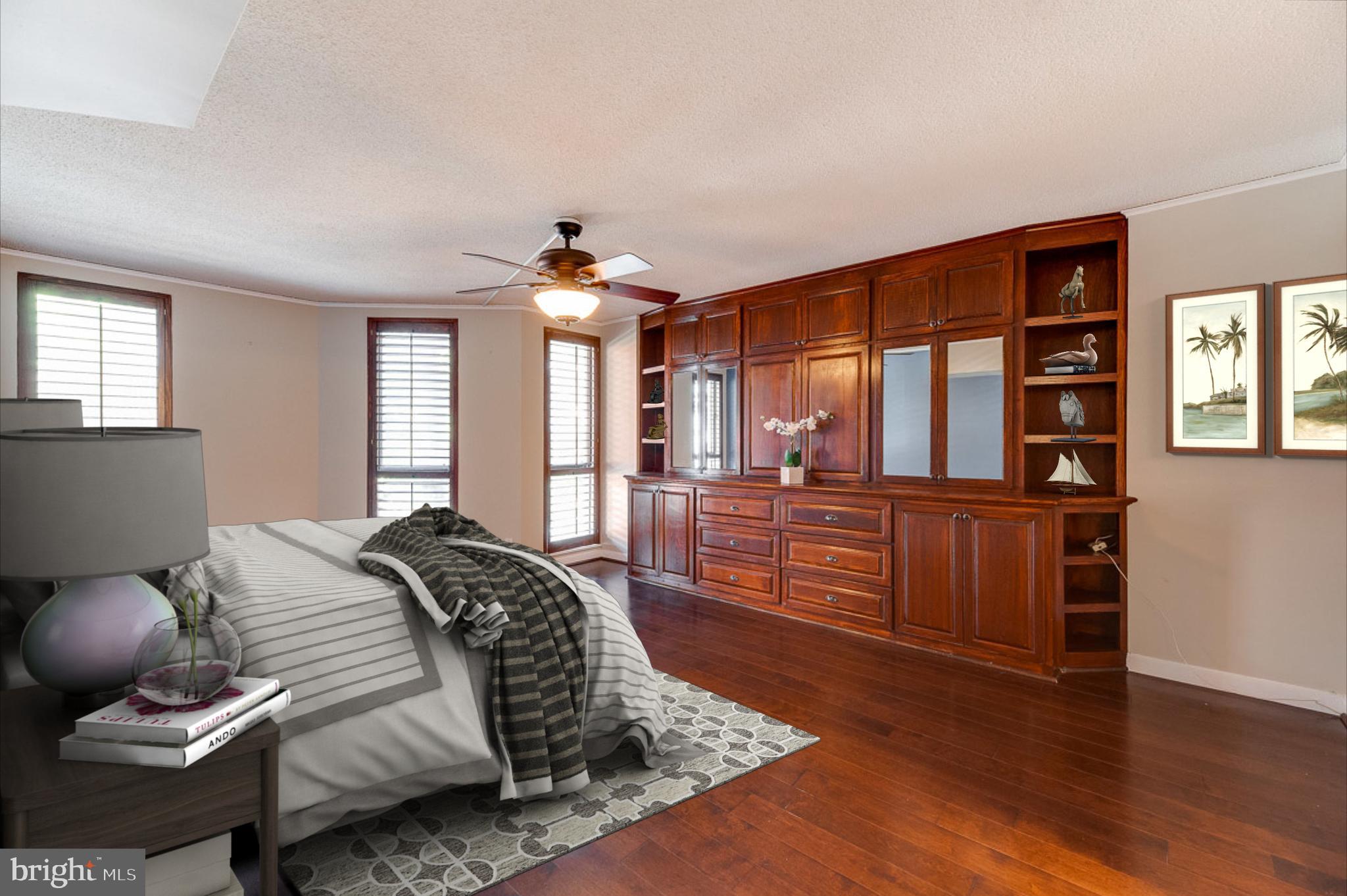 1099 22nd Street Northwest, Unit 304 Washington, DC 20037 - Photo 22 of 44 Master Bedroom virtually staged
