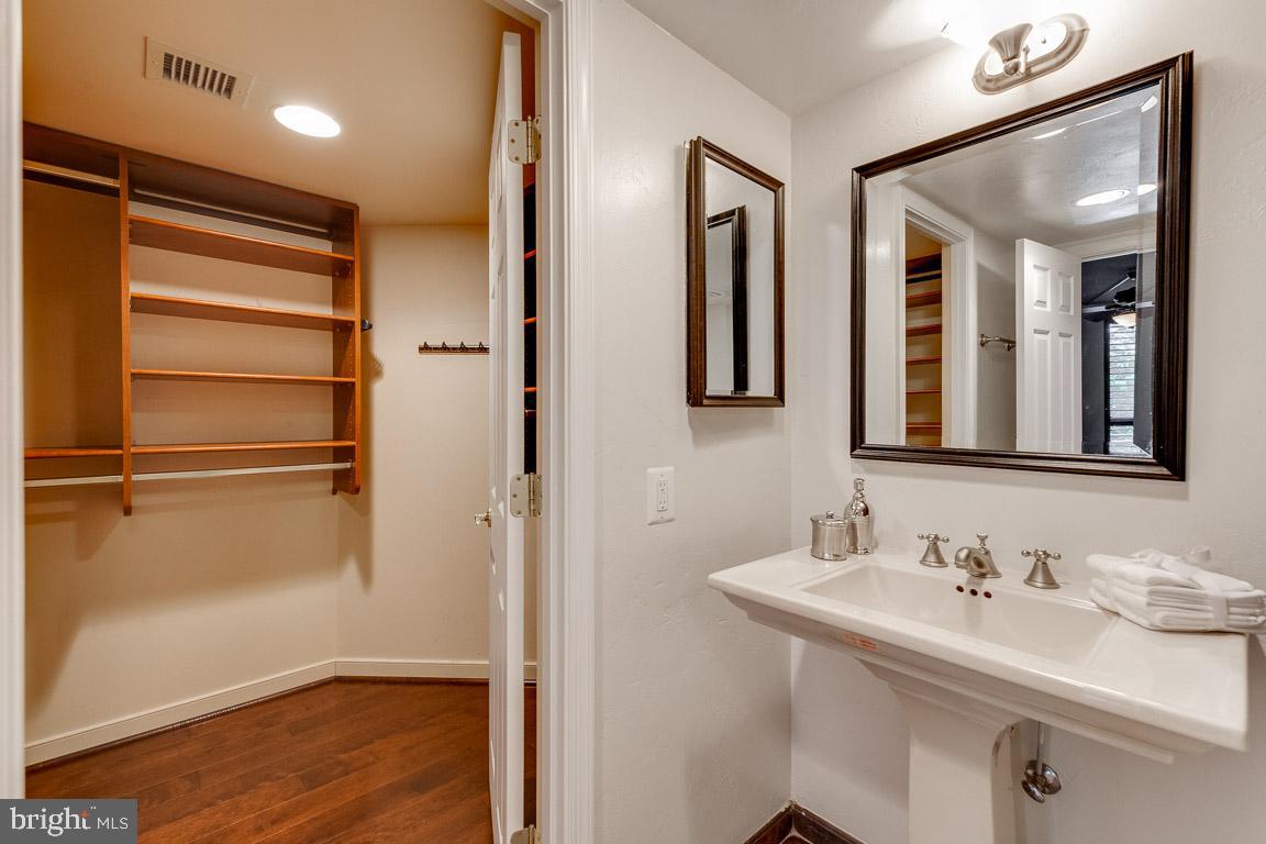1099 22nd Street Northwest, Unit 304 Washington, DC 20037 - Photo 31 of 44 Master closet conveniently next to Bath