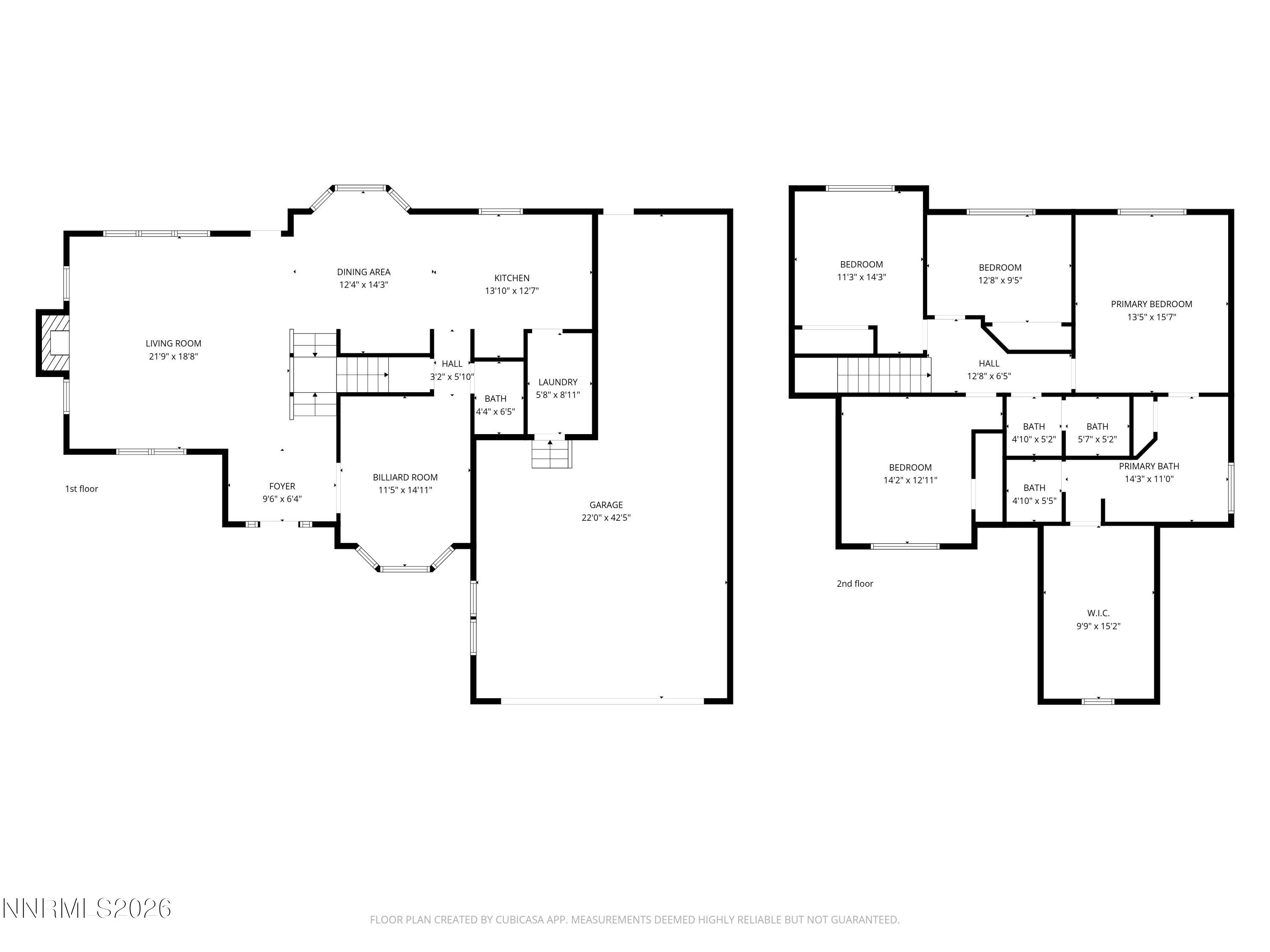 1666 Dogleg Road Carson City, NV 89701 - Photo 24 of 24 2D Floor Plan for 1666 Dogleg Road_2