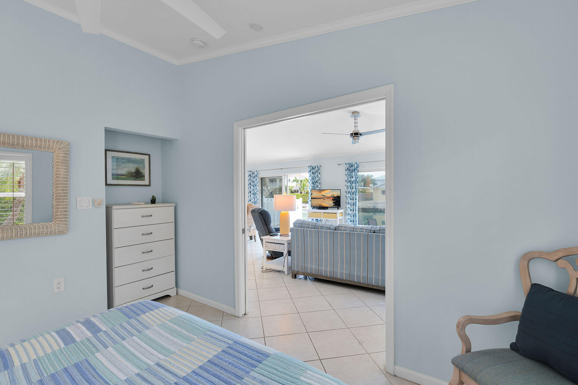 270 Sadowski Key Key Colony Beach, FL 33051 - Photo 17 of 46 a room with furniture and wooden floor