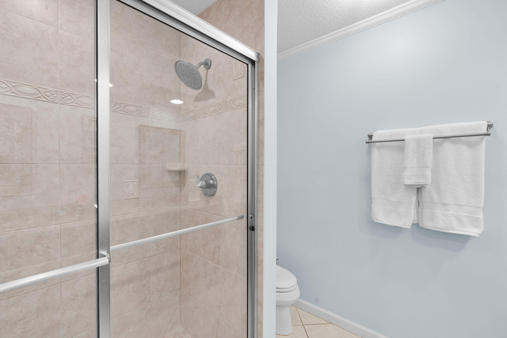 270 Sadowski Key Key Colony Beach, FL 33051 - Photo 28 of 46 a bathroom with a glass shower door