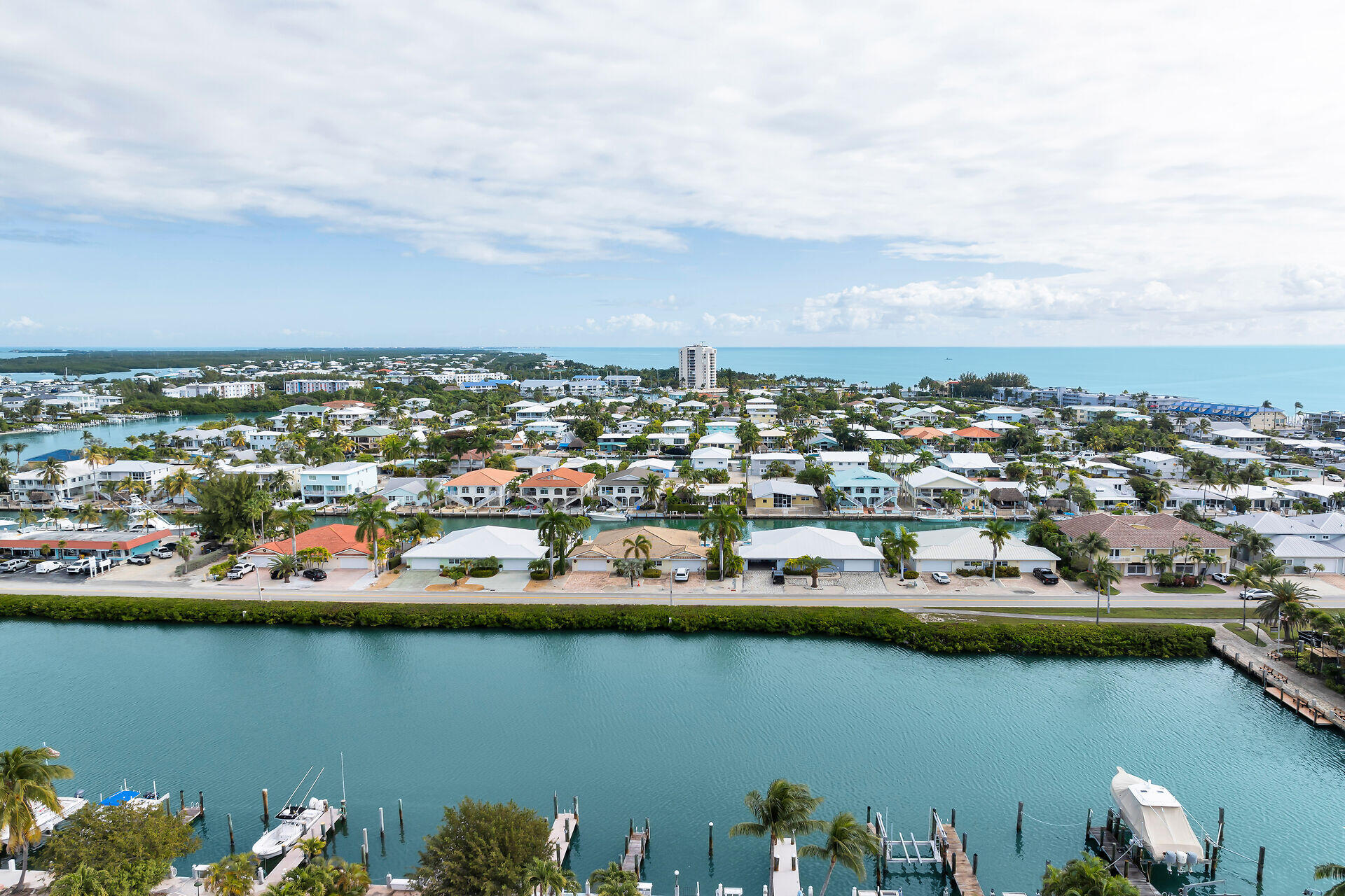 270 Sadowski Key Key Colony Beach, FL 33051 - Photo 38 of 46 an aerial view of a city with residential houses with outdoor space
