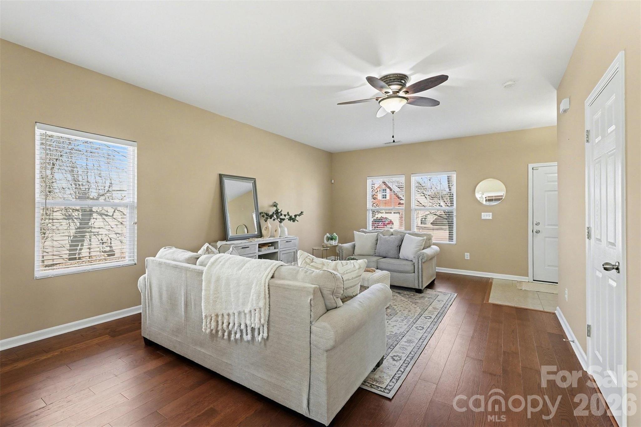 1806 Tradd Avenue Clover, SC 29710 - Photo 5 of 30 a living room with furniture and a large window