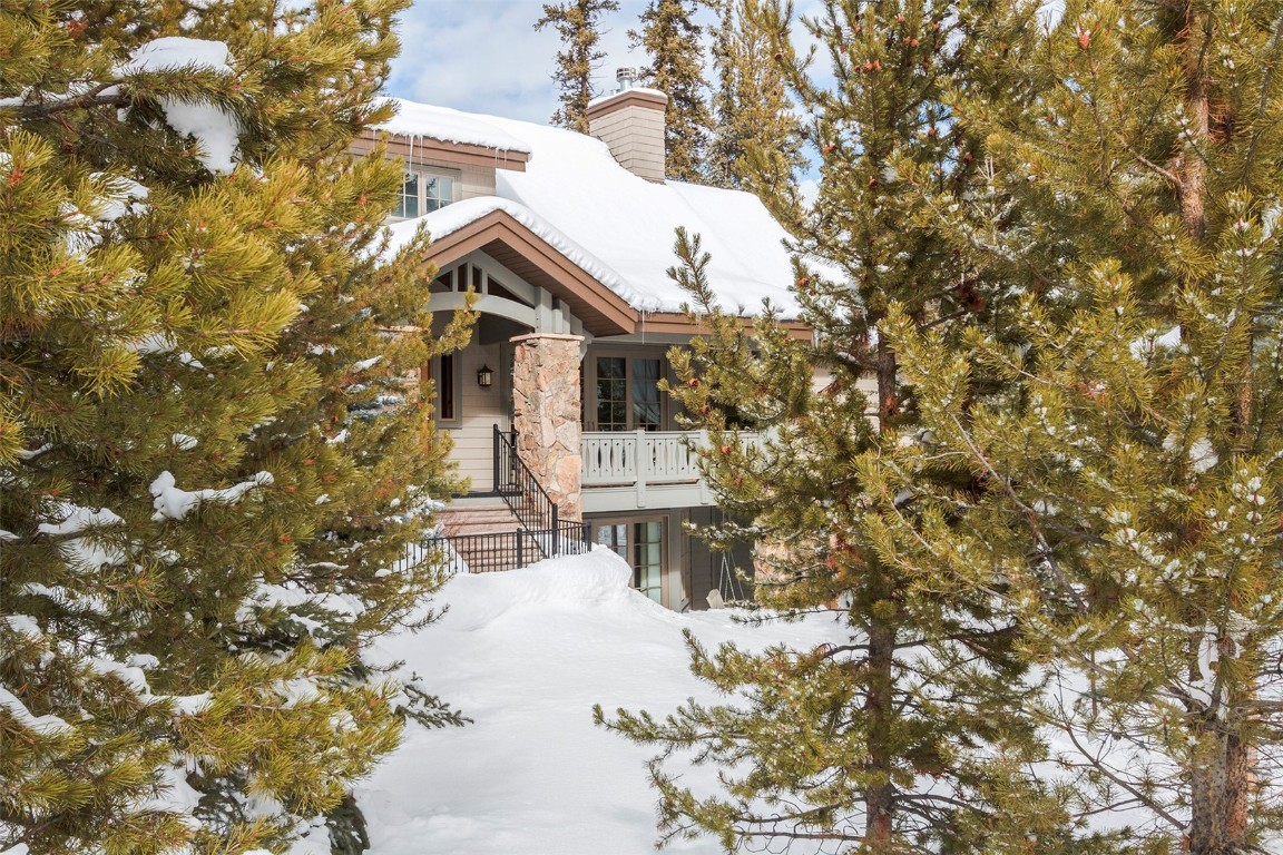 780 Penstemon Road Keystone, CO 80435 - Photo 33 of 40 a front view of a house with a yard
