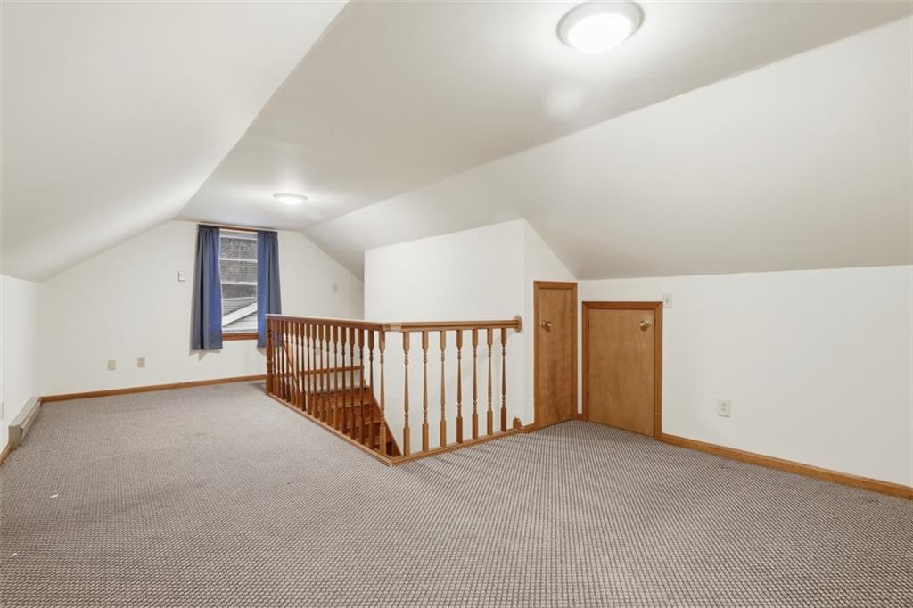 123 Wampum Road Wampum, PA 16157 - Photo 18 of 33 a view of an empty room with stairs