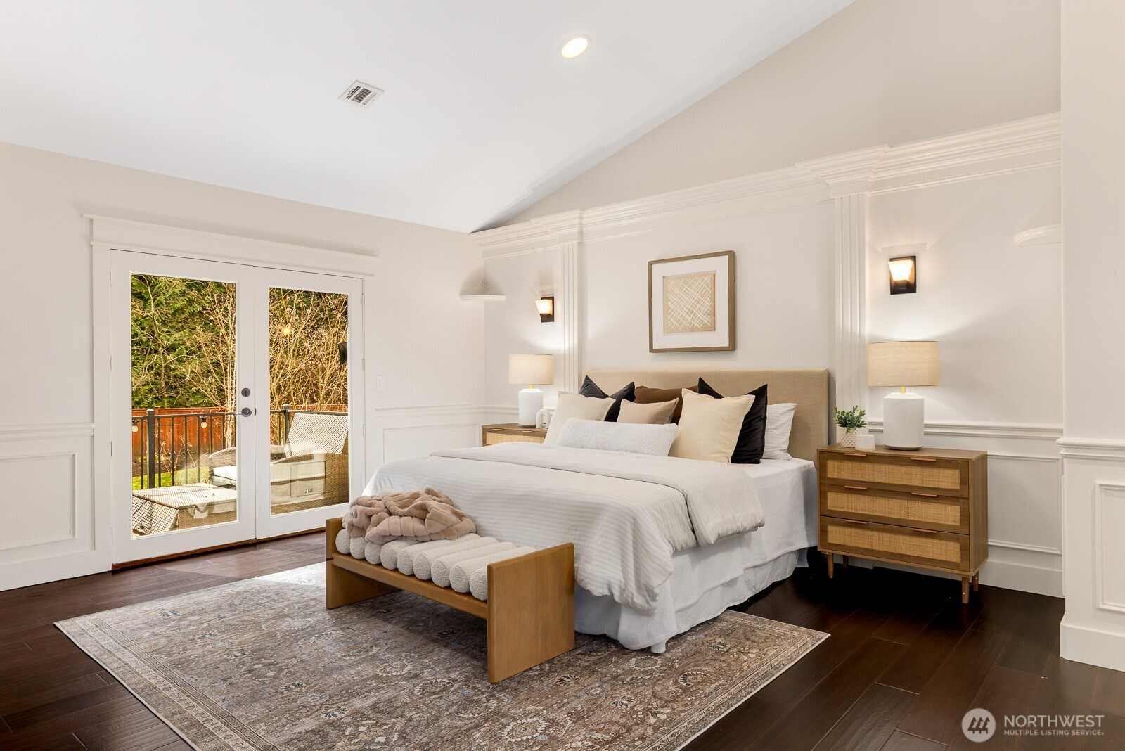 4826 196th Street Southeast Bothell, WA 98012 - Photo 21 of 40 a spacious bedroom with a bed table and a window