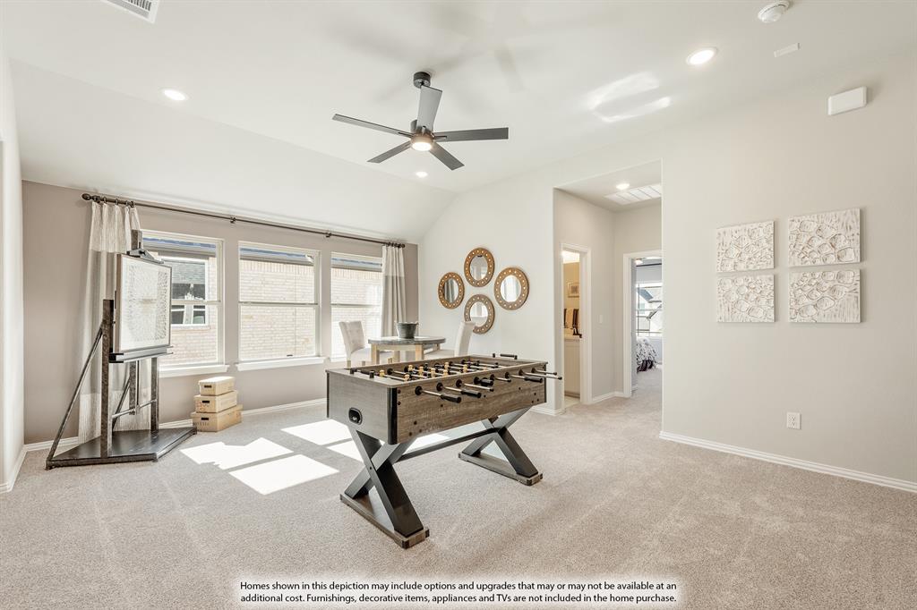 1141 Hitching Post Way Oak Point, TX 75068 - Photo 26 of 39 a view of a room with gym equipment and a window