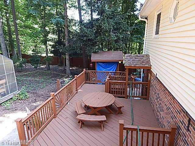 618 Pepperidge Road Lewisville, NC 27023 - Photo 16 of 16 Patio/Deck. Lower deck.