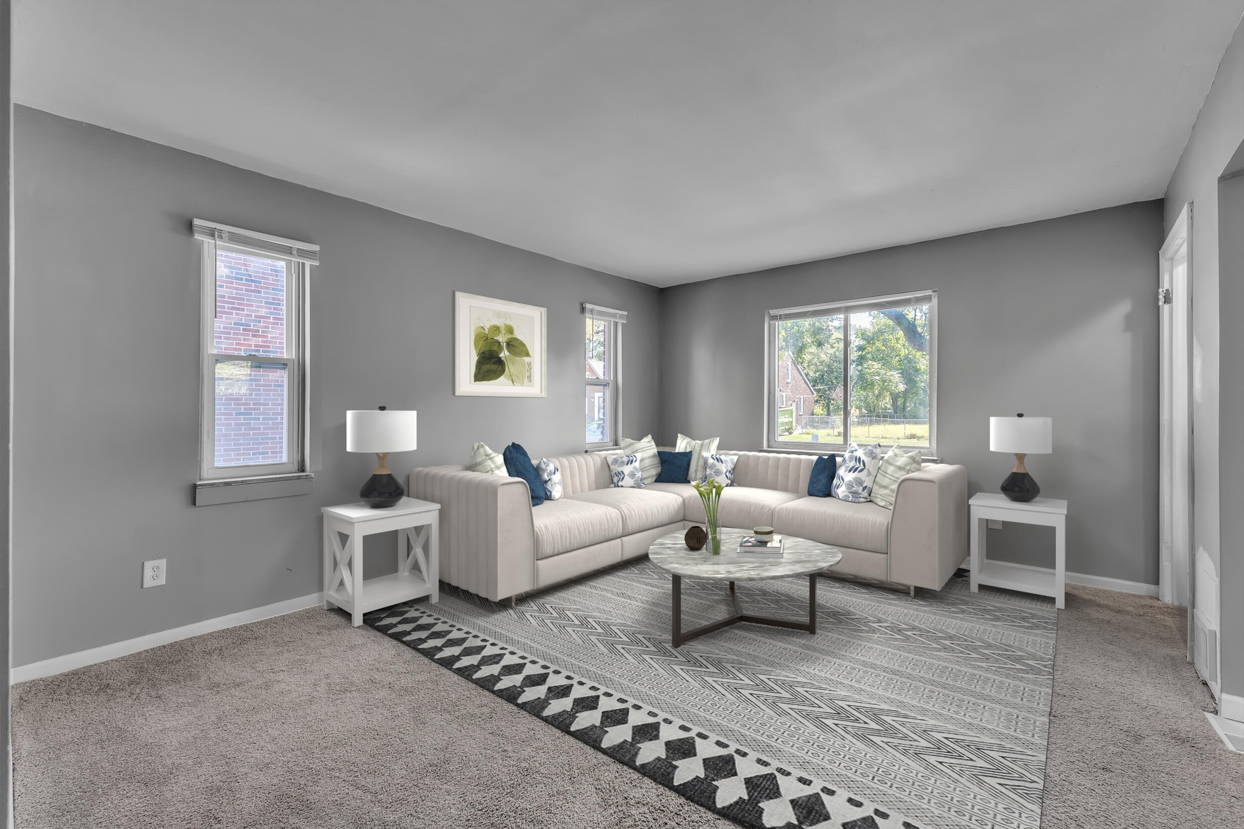 10904 Mogul Street Detroit, MI 48224 - Photo 3 of 29 Livingroom