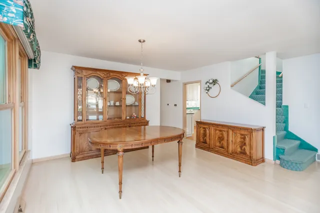 a room with furniture and window