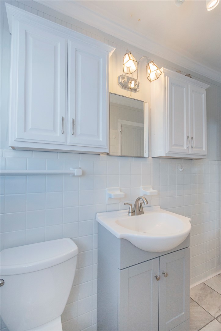 1218 Bolt Drive Anderson, SC 29621 - Photo 31 of 46 A well-lit powder room provides convenient facilities.