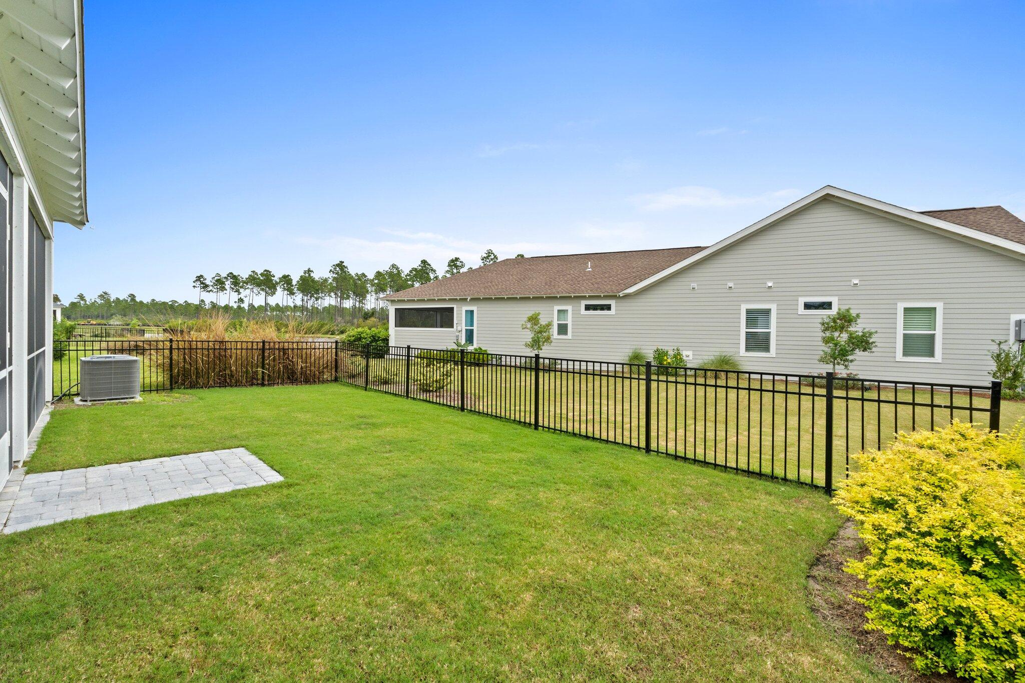 16 Ravine Rd Inlet Beach Inlet Beach, FL 32461 - Photo 22 of 31 a view of a garden with iron fence