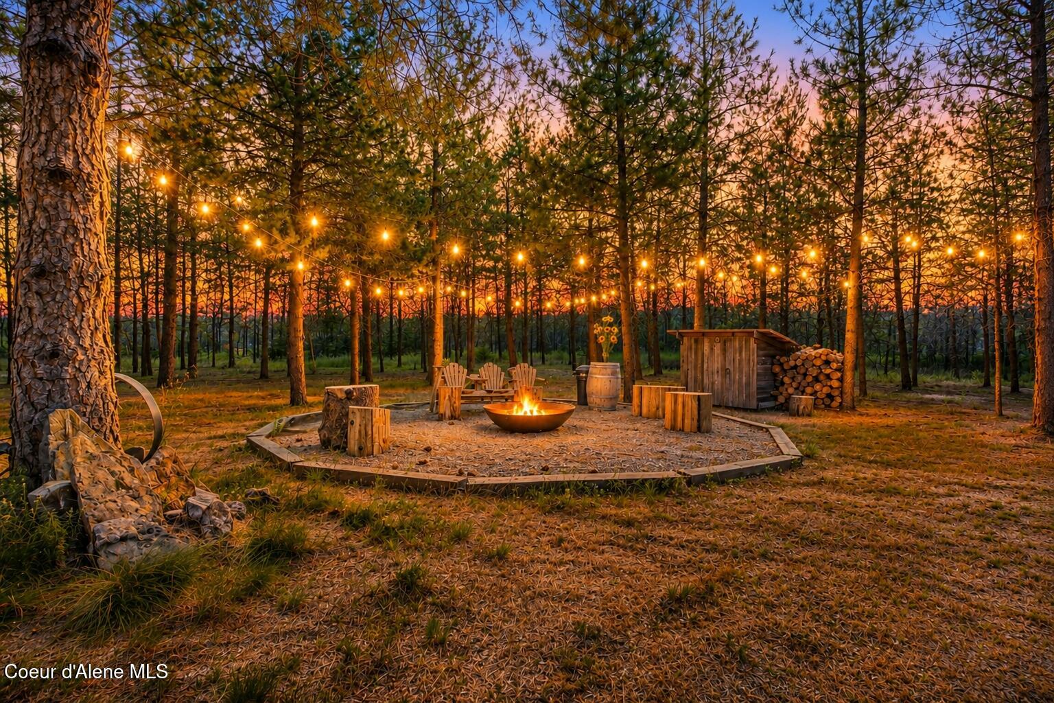 27294 North Clagstone Road Athol, ID 83801 - Photo 51 of 77 Fire Pit