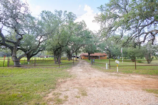 a view of park with trees