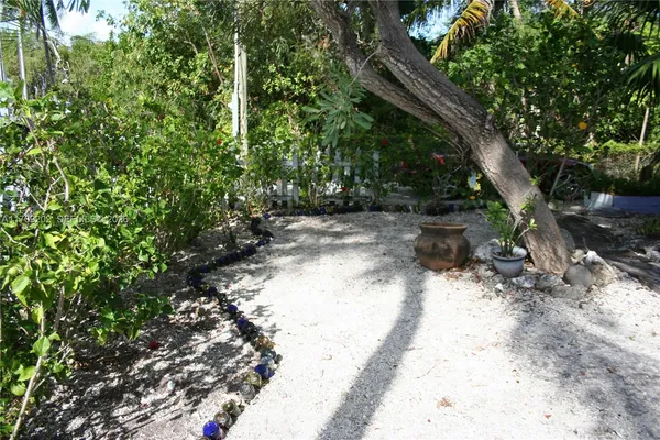 a view of an outdoor space and a yard