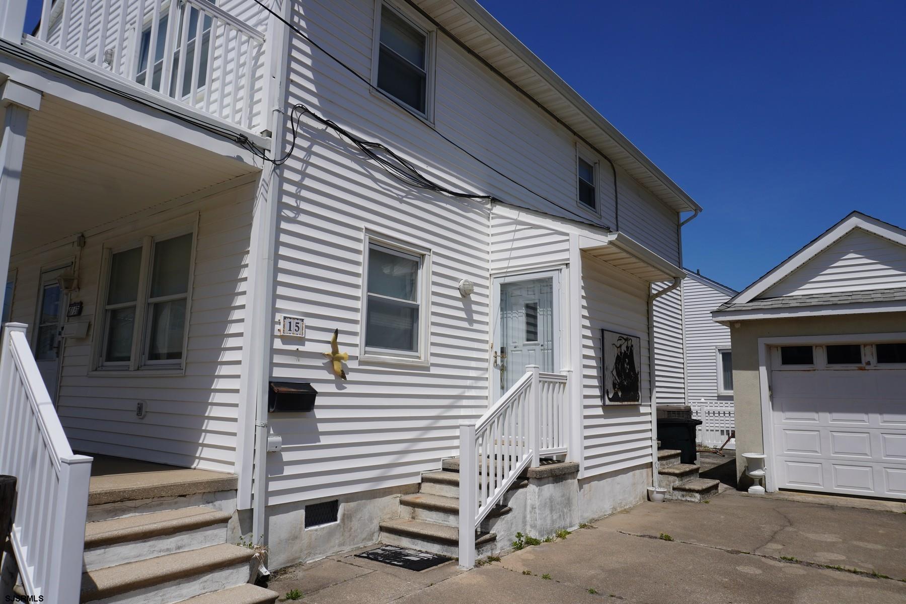 15 South Decatur Avenue, Unit B Margate City, NJ 08402 - Photo 2 of 27 a view of a house with a garage