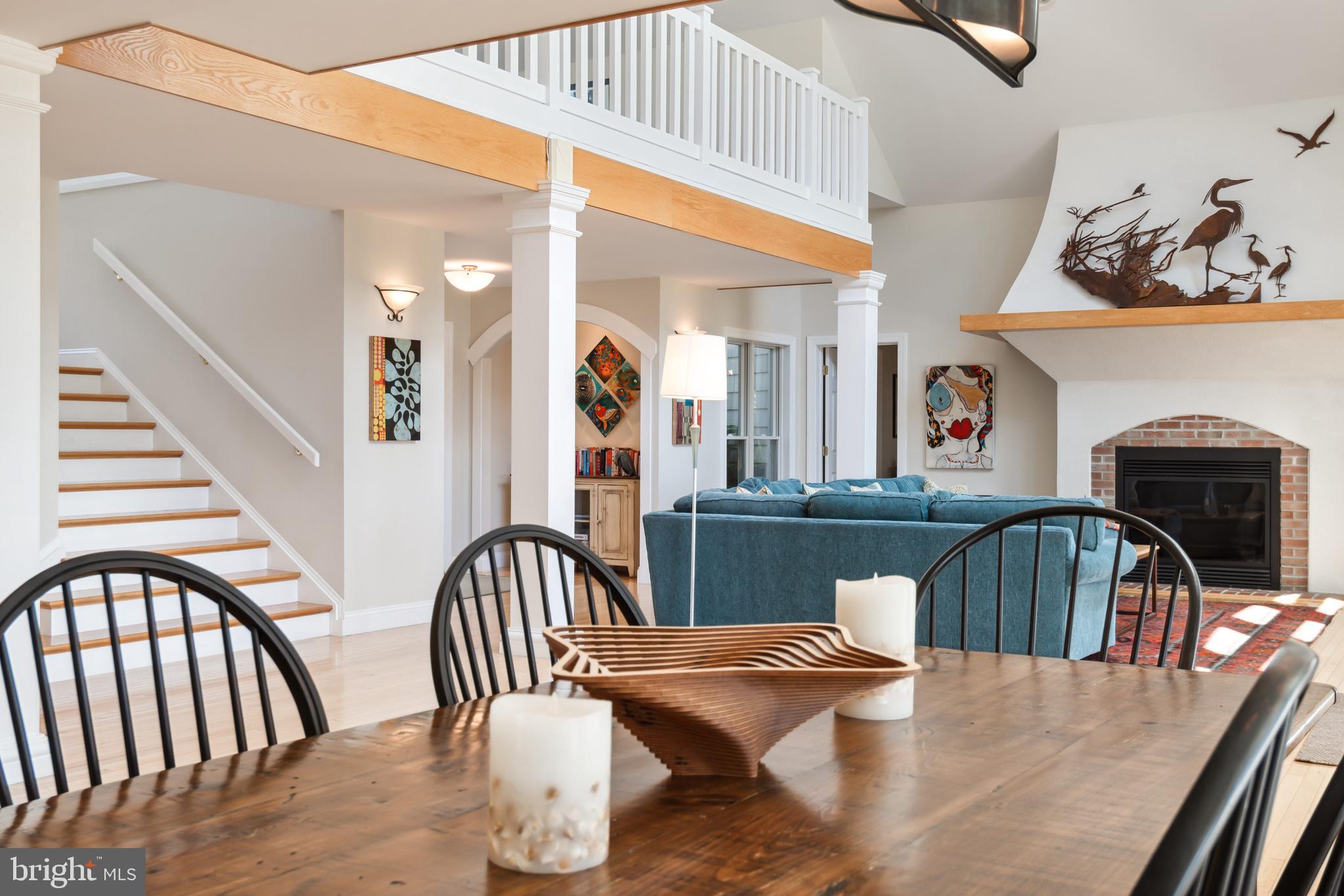 612 Hills Point Road Cambridge, MD 21613 - Photo 26 of 102 Dining towards stairs to 2nd floor