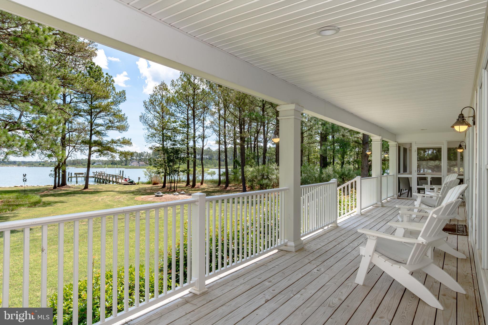 612 Hills Point Road Cambridge, MD 21613 - Photo 30 of 102 Waterside covered porch