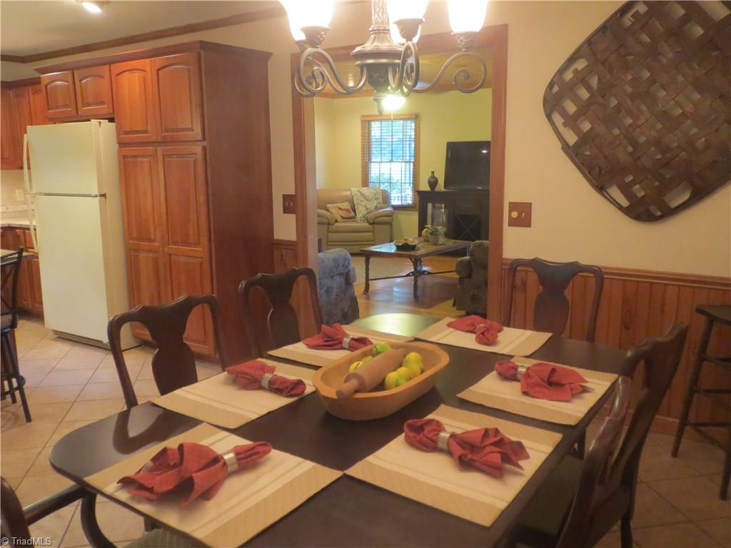 953 Hodges Mill Road Dobson, NC 27017 - Photo 14 of 29 View of dining area looking into living room.