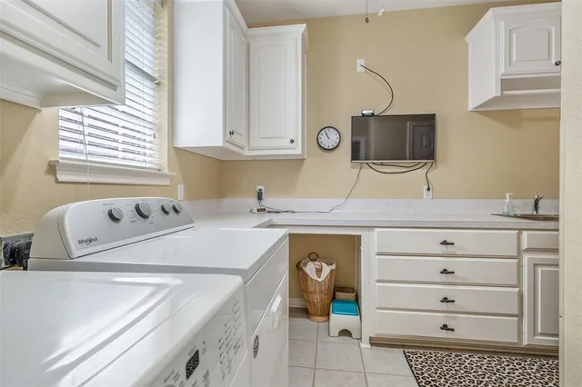 a view of parking garage with cars