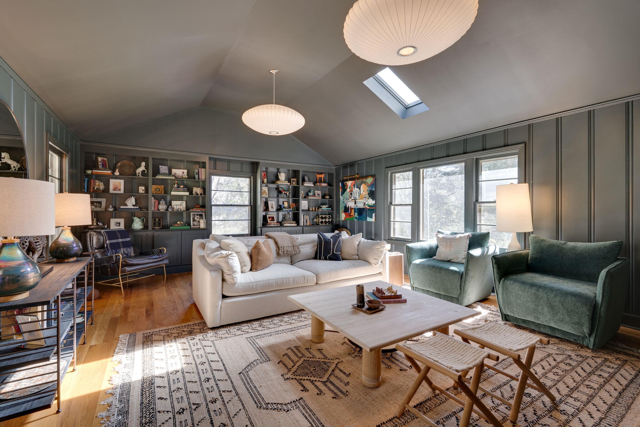 4529 Shys Hill Road Nashville, TN 37215 - Photo 16 of 51 a living room with furniture and a large window