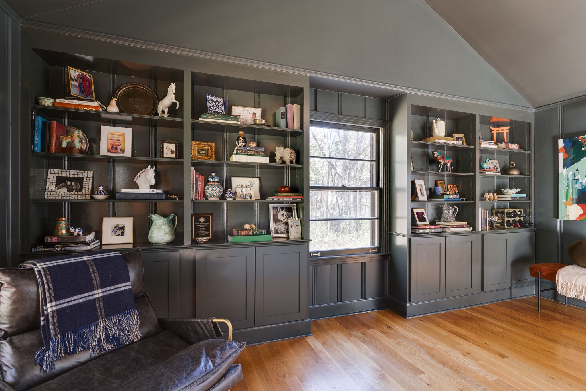 4529 Shys Hill Road Nashville, TN 37215 - Photo 18 of 51 a bedroom with a large bed and a window