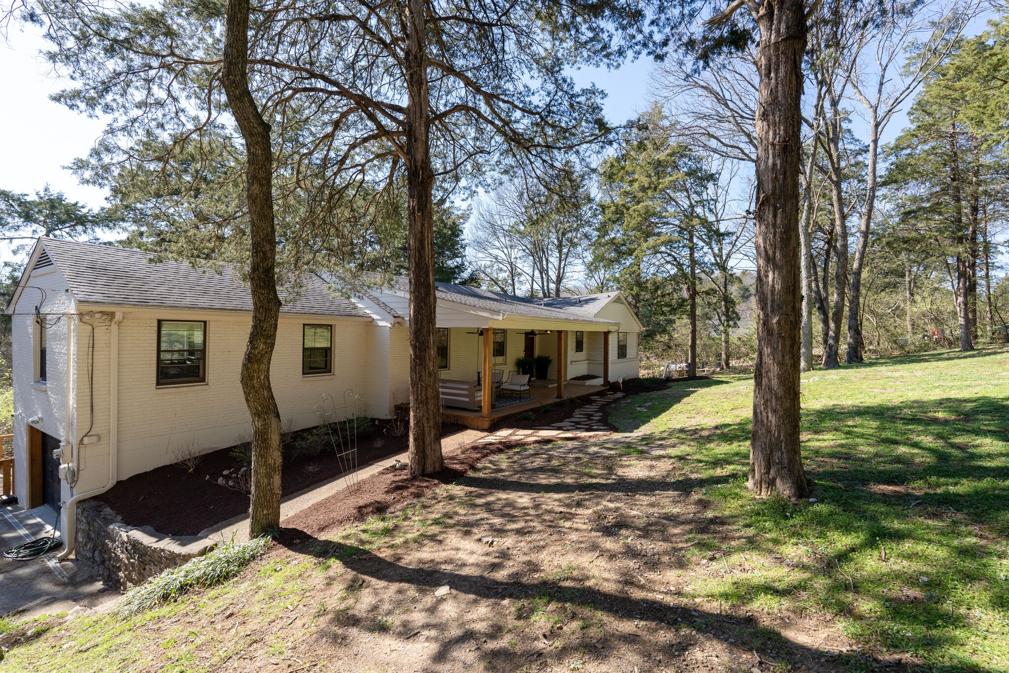 4529 Shys Hill Road Nashville, TN 37215 - Photo 4 of 51 a view of a house with snow on the tree