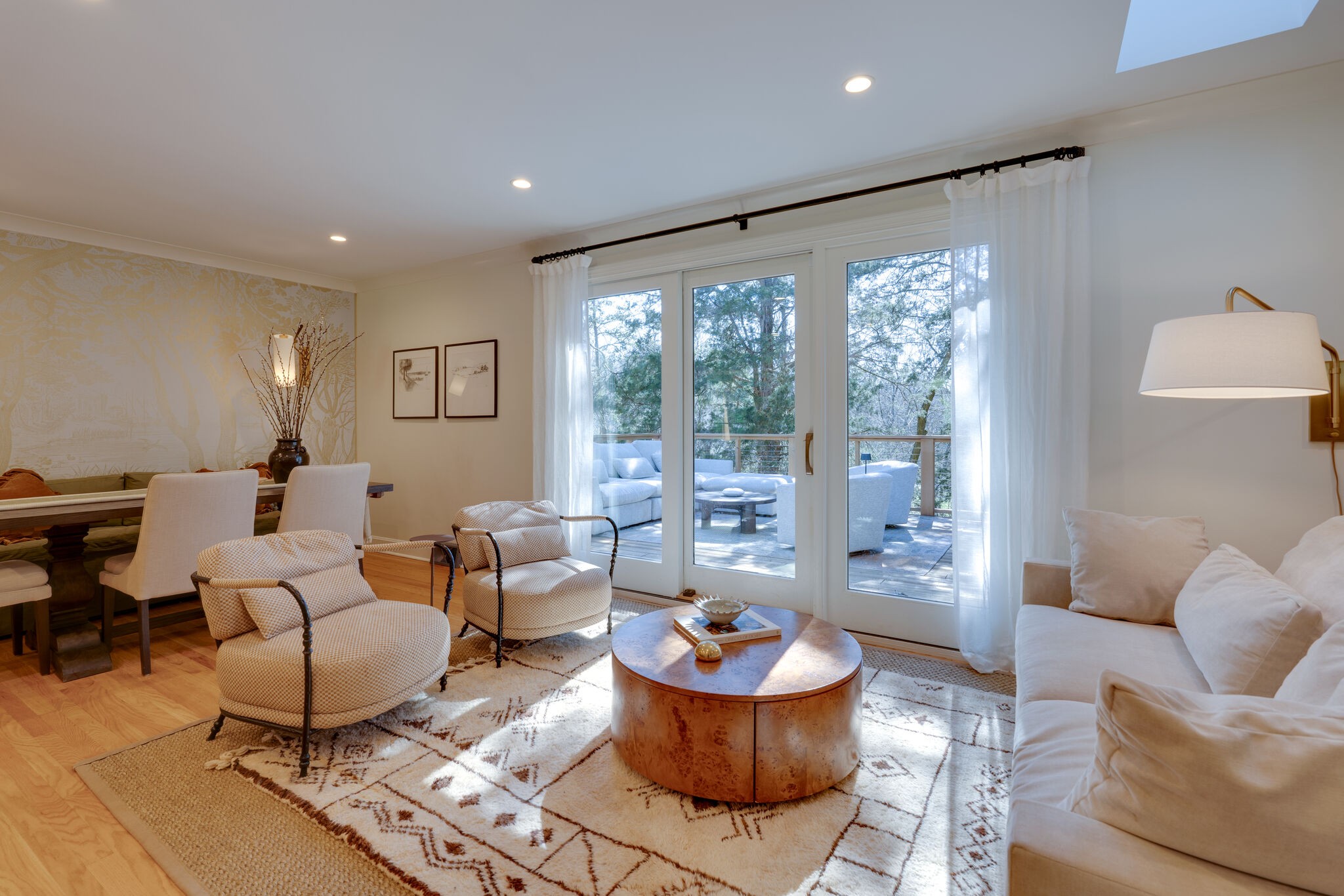 4529 Shys Hill Road Nashville, TN 37215 - Photo 6 of 51 a living room with furniture and a large window