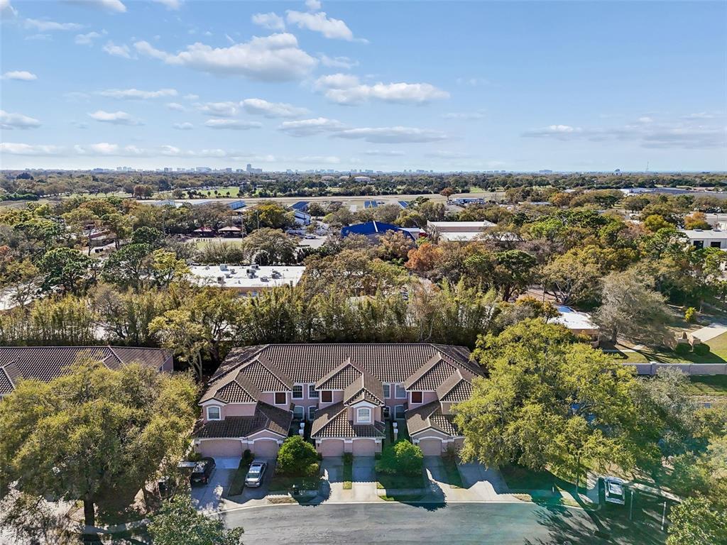 894 Lantern Way Clearwater, FL 33765 - Photo 68 of 75 an aerial view of a house with outdoor space