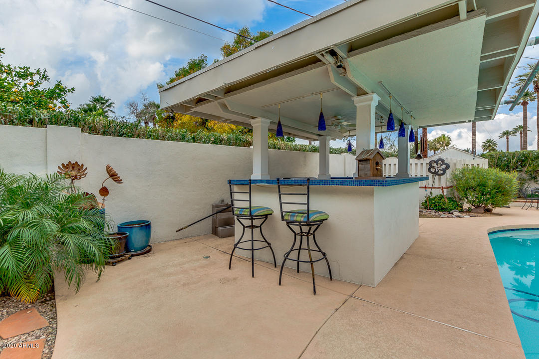 1309 West Coronado Road Phoenix, AZ 85007 - Photo 41 of 60 Covered Wet Bar