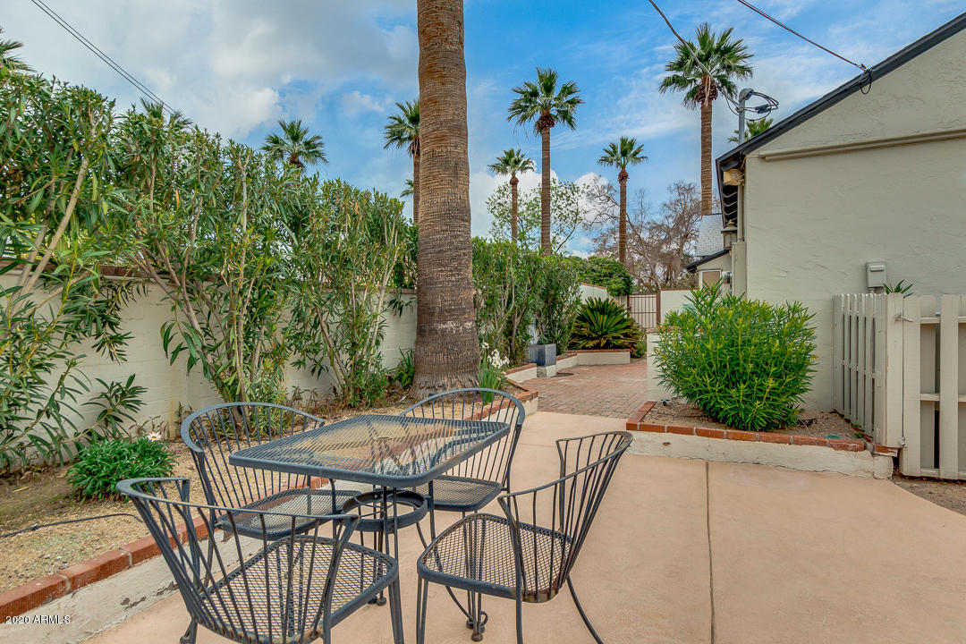 1309 West Coronado Road Phoenix, AZ 85007 - Photo 46 of 60 Large Patio Space